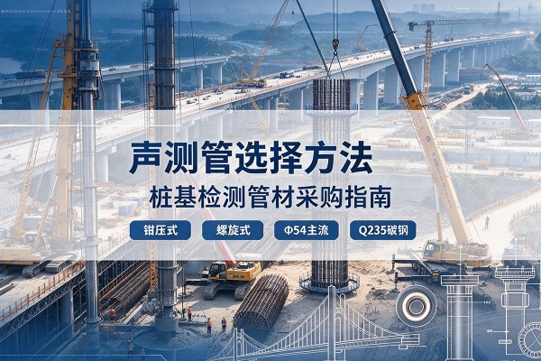广西声测管选型标准