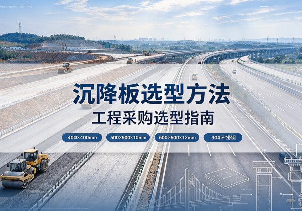 广西沉降板选择方法