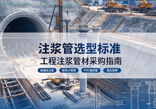 广西注浆管选型标准